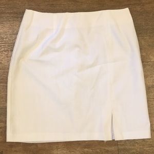 Dressbarn white skirt